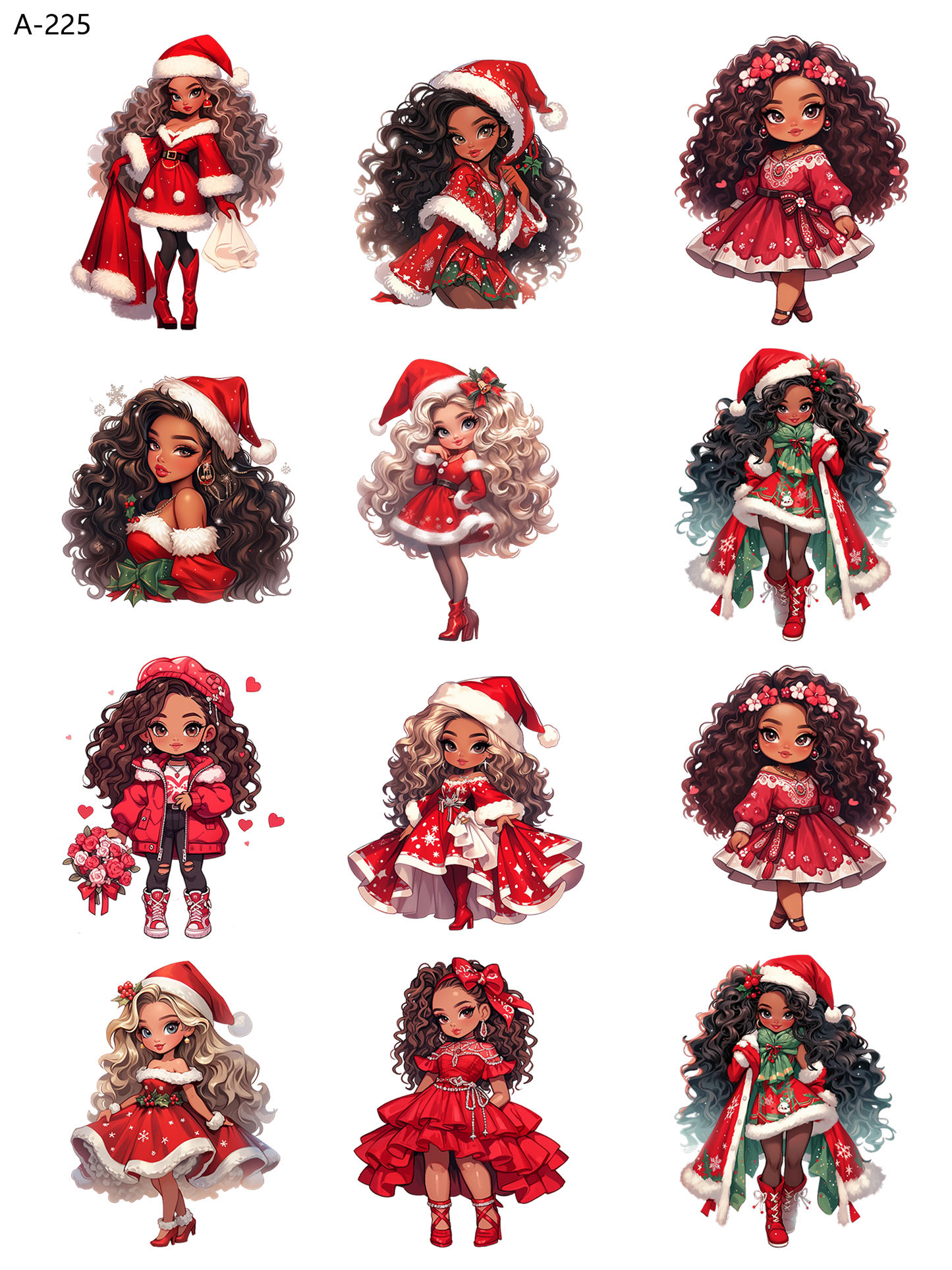 A225 embossed sticker A225 pre-cut embossed sticker (5.91*7.87 inch)