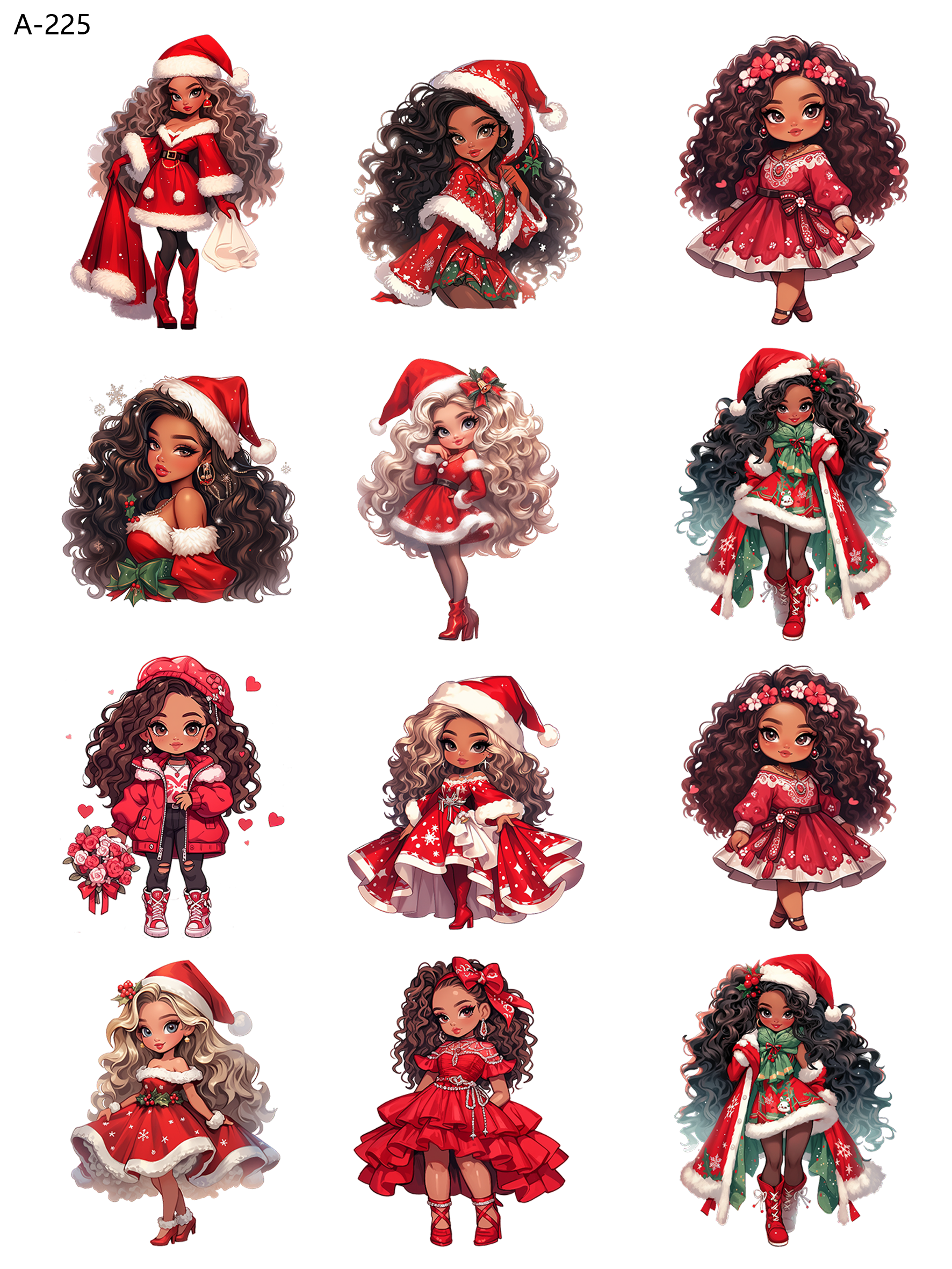 A225 embossed sticker A225 pre-cut embossed sticker (5.91*7.87 inch)