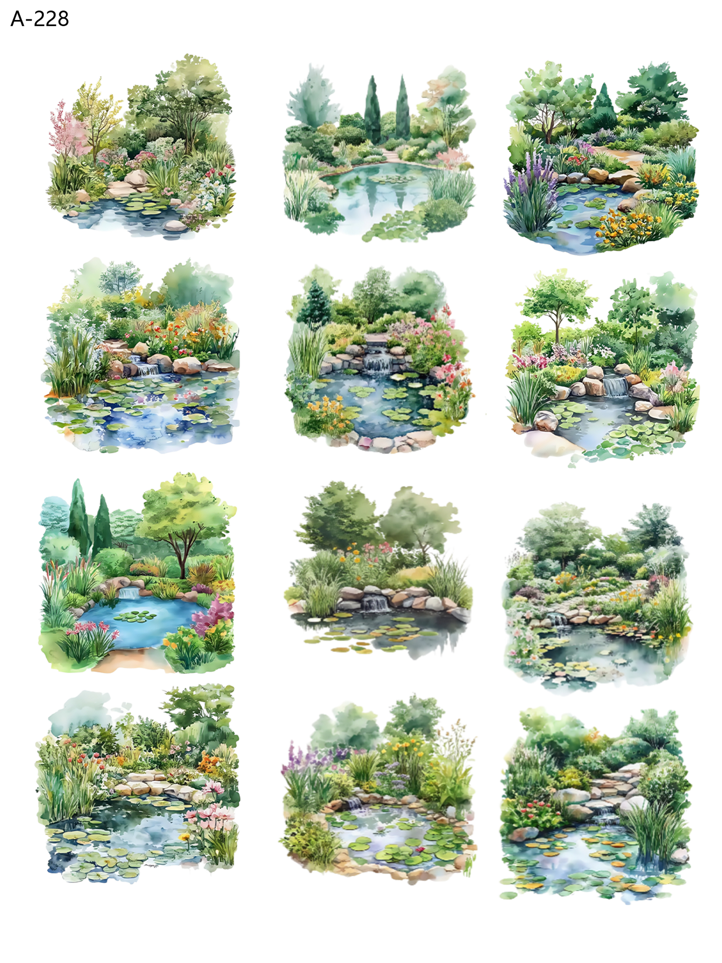 A228 embossed sticker A228 pre-cut embossed sticker (5.91*7.87 inch)