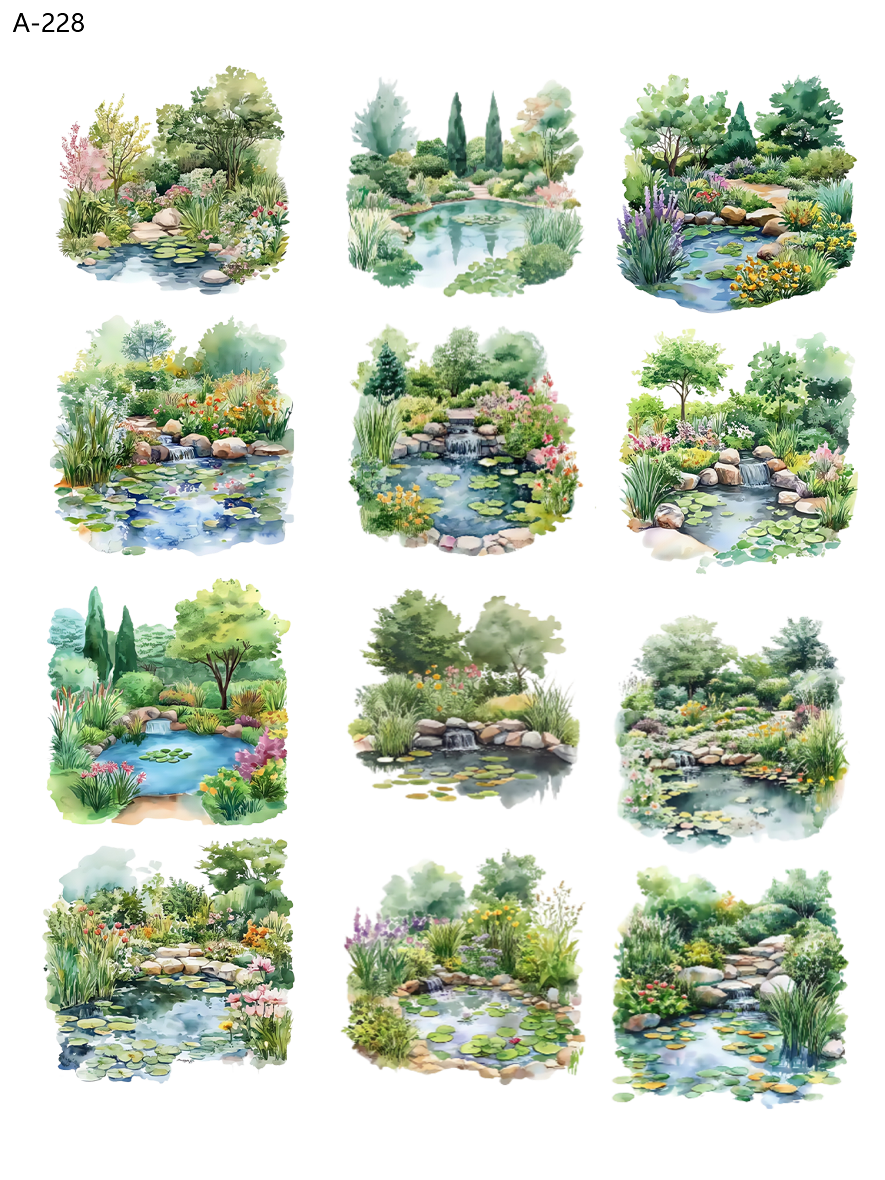 A228 embossed sticker A228 pre-cut embossed sticker (5.91*7.87 inch)