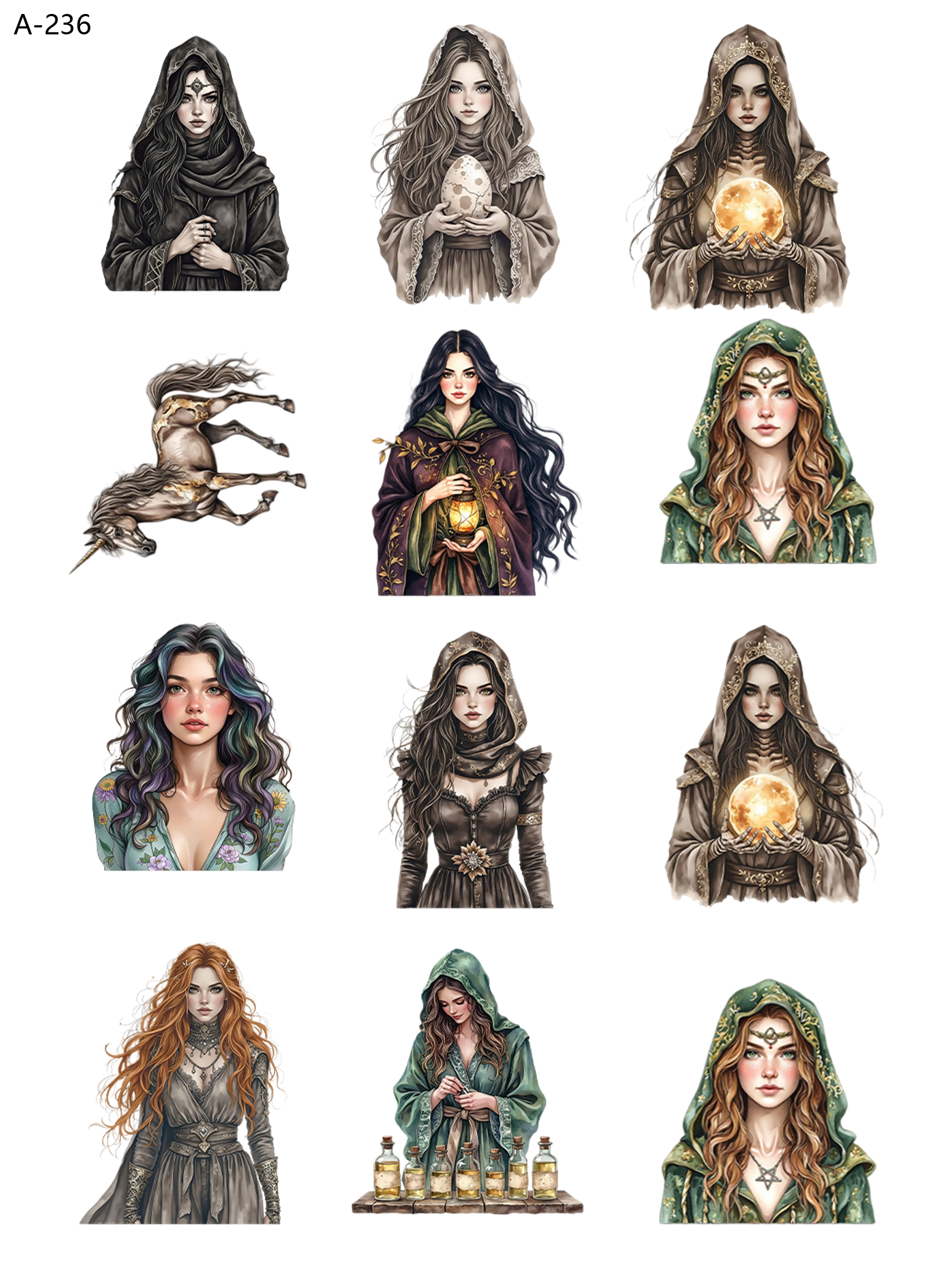 A236 embossed sticker A236 pre-cut embossed sticker (5.91*7.87 inch)