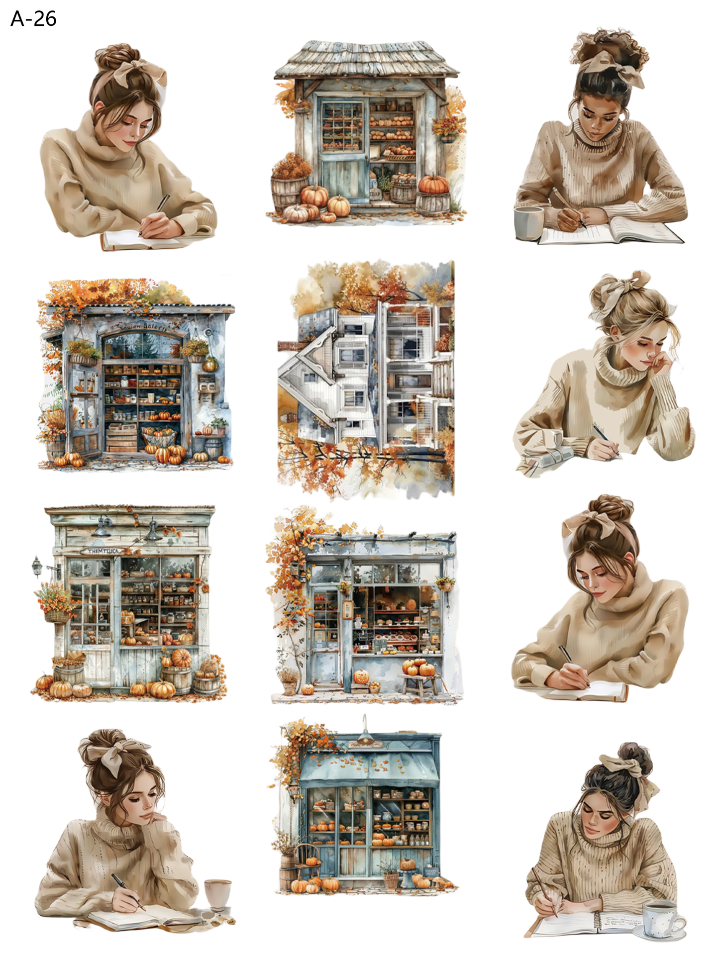 A26 embossed sticker A26 pre-cut embossed sticker (5.91*7.87 inch)