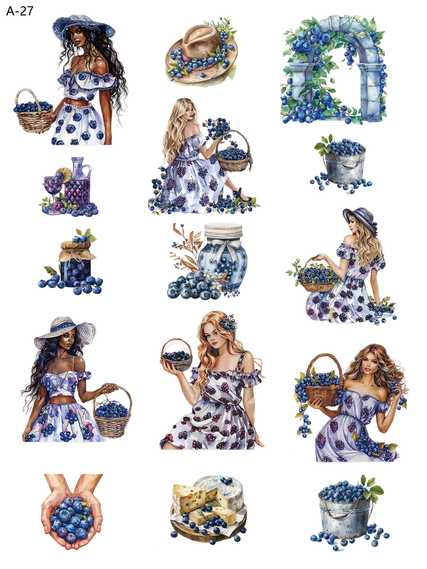 A27 embossed sticker A27 pre-cut embossed sticker (5.91*7.87 inch)