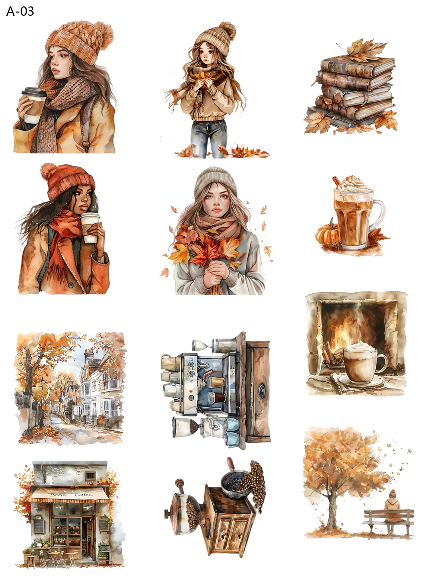 A03 embossed sticker A03 pre-cut embossed sticker (5.91*7.87 inch)