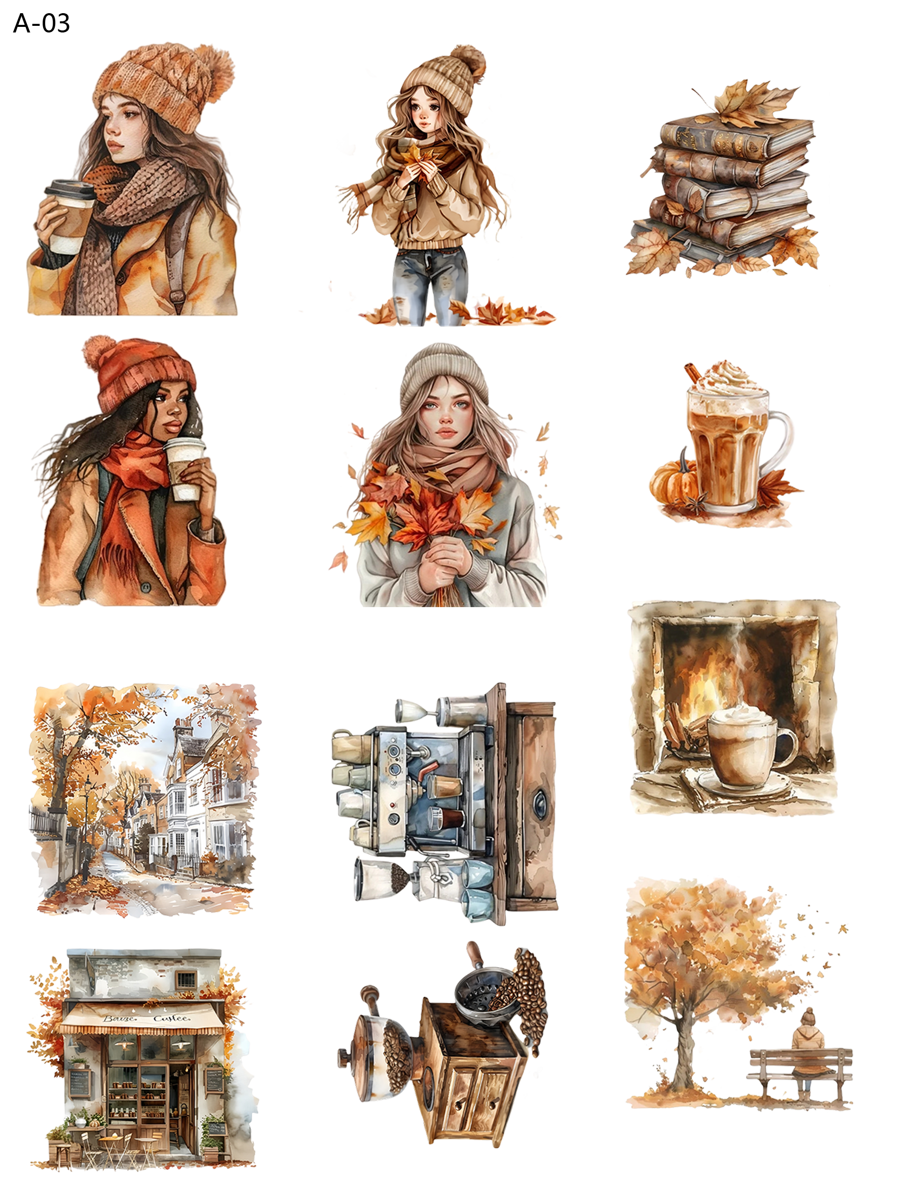 A03 embossed sticker A03 pre-cut embossed sticker (5.91*7.87 inch)