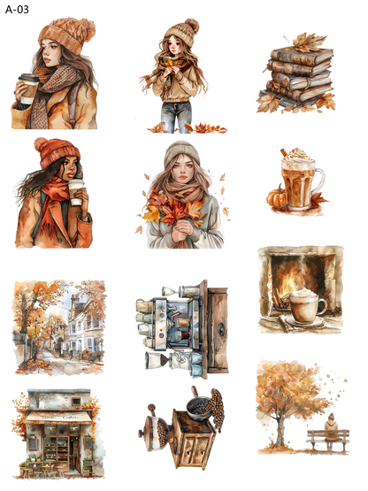 A03 embossed sticker A03 pre-cut embossed sticker (5.91*7.87 inch)