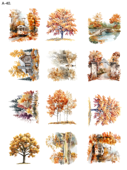 A40 embossed sticker A40 pre-cut embossed sticker (5.91*7.87 inch)