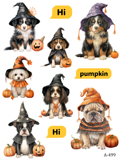 A499-A509 embossed sticker