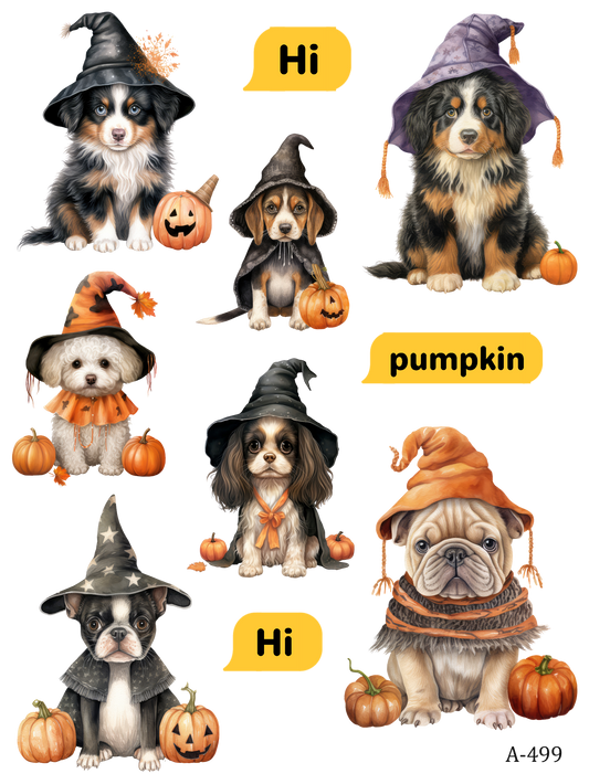 A499-A509 embossed sticker