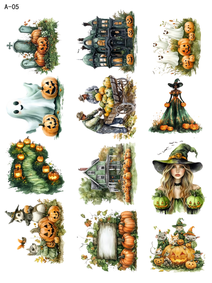 A05 embossed sticker A05 pre-cut embossed sticker (5.91*7.87 inch)