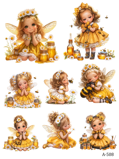 A499-A509 embossed sticker