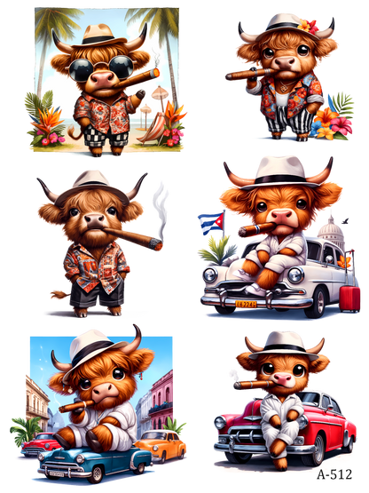 A510-AT05 embossed sticker A512 pre-cut embossed sticker (5.91*7.87 inch)