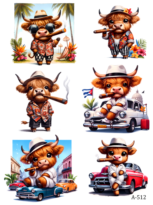 A510-AT05 embossed sticker A512 pre-cut embossed sticker (5.91*7.87 inch)