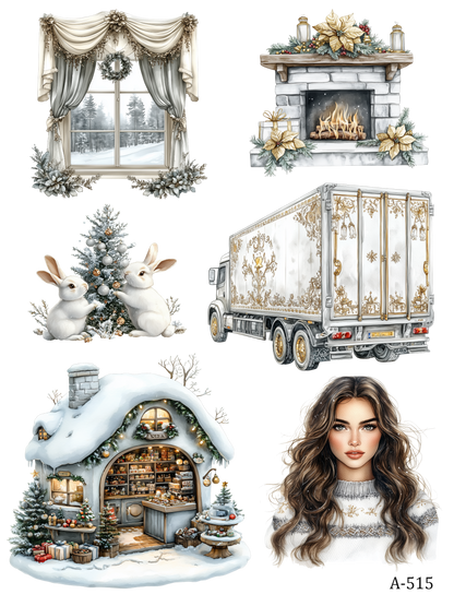 A510-AT05 embossed sticker