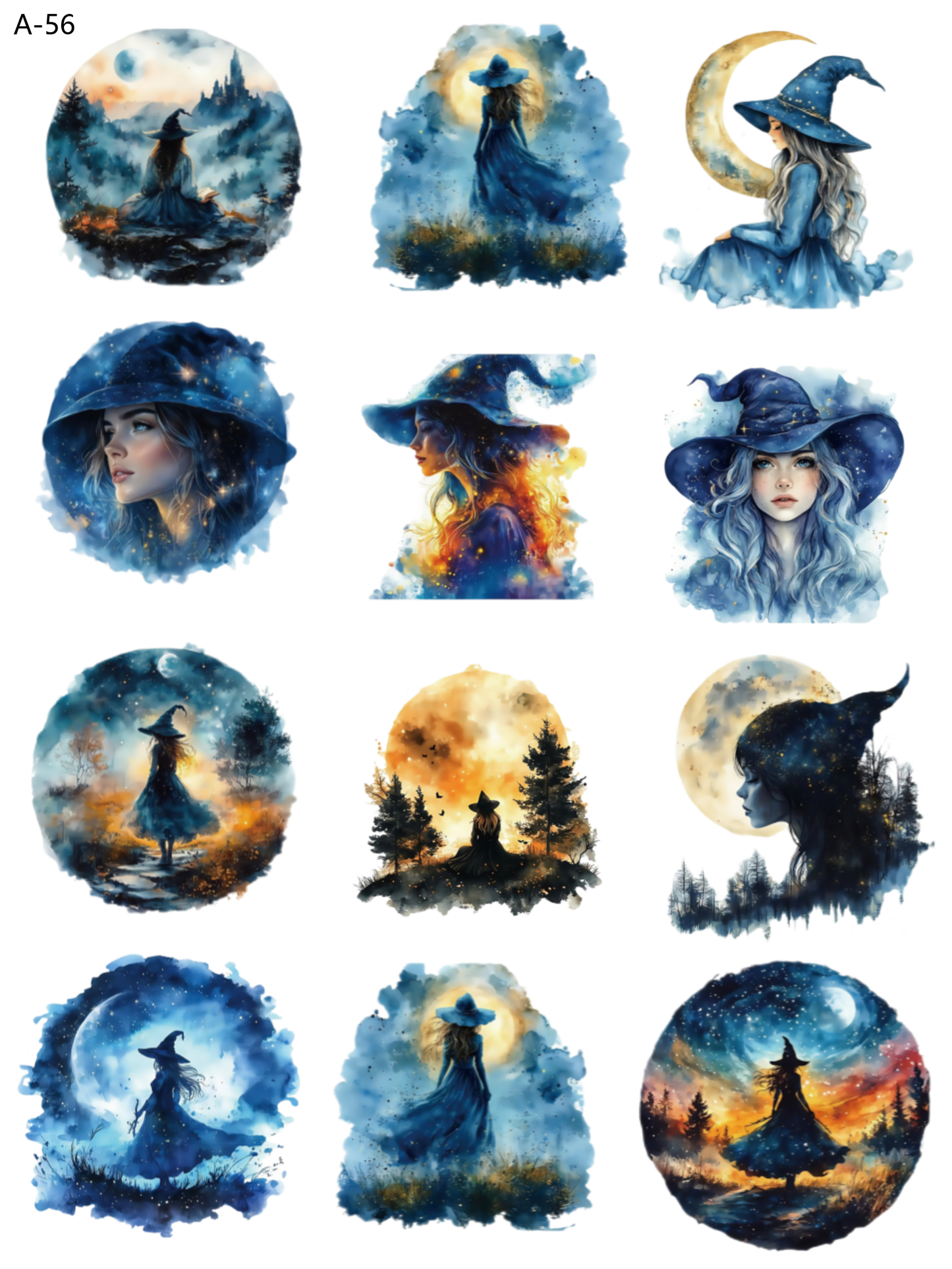 A56 embossed sticker A56 pre-cut embossed sticker (5.91*7.87 inch)