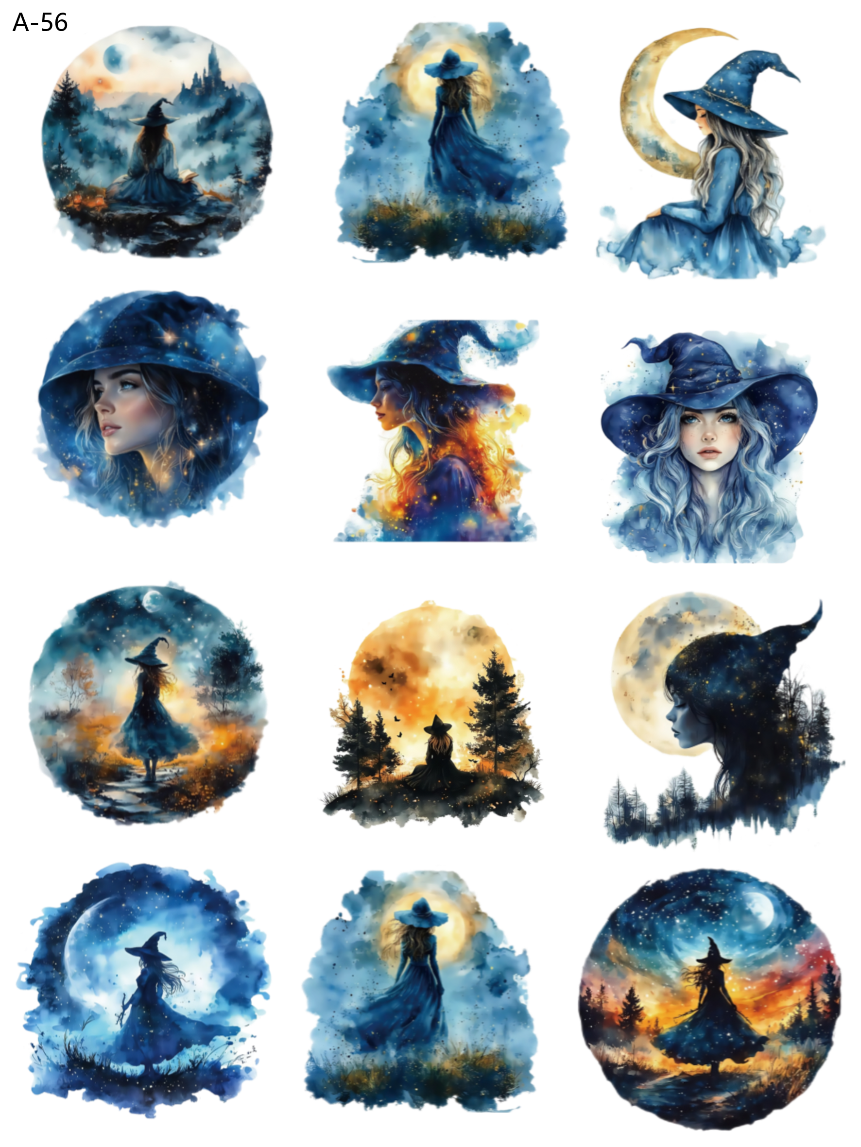 A56 embossed sticker A56 pre-cut embossed sticker (5.91*7.87 inch)