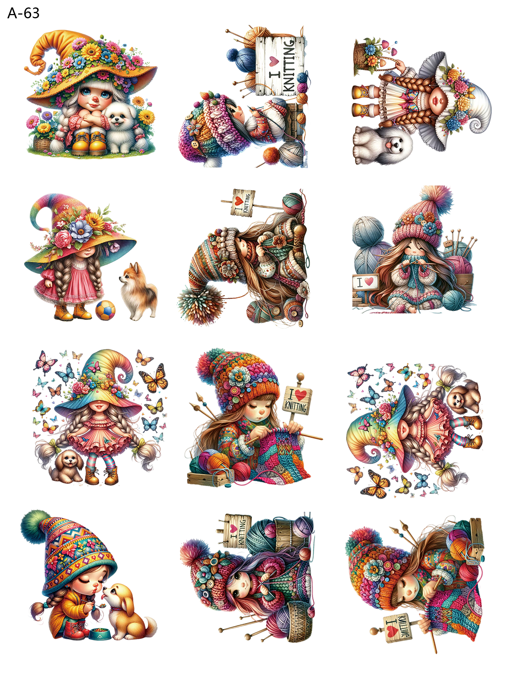 A63 embossed sticker A63 pre-cut embossed sticker (5.91*7.87 inch)