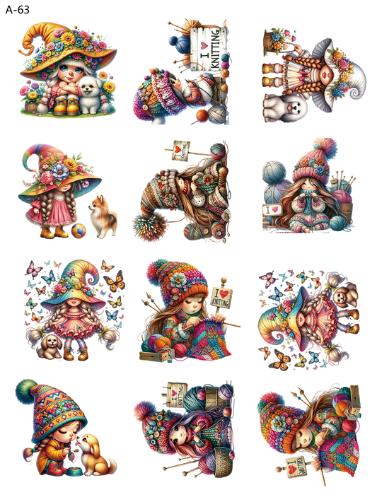 A63 embossed sticker A63 pre-cut embossed sticker (5.91*7.87 inch)