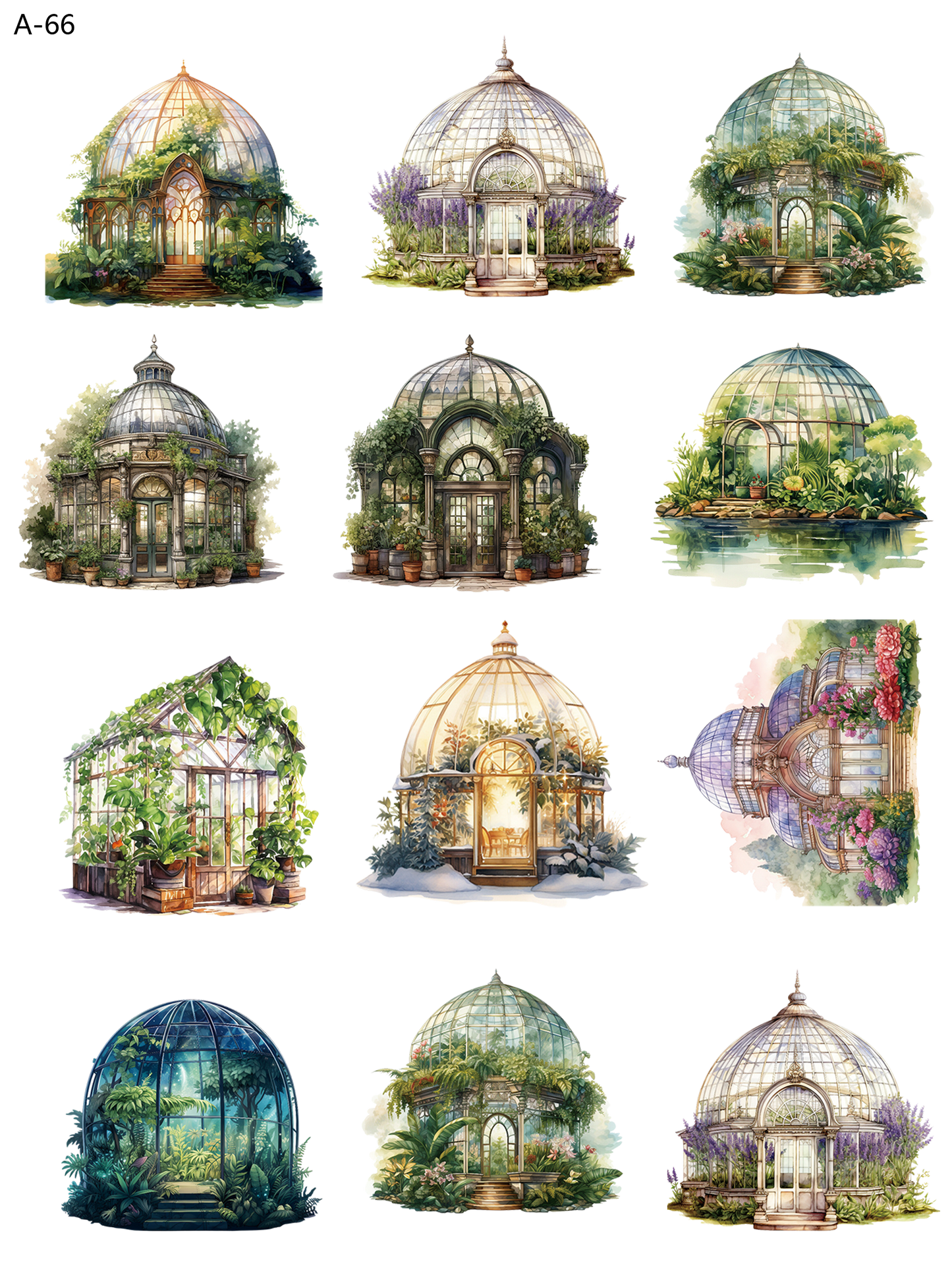 A66 embossed sticker A66 pre-cut embossed sticker (5.91*7.87 inch)