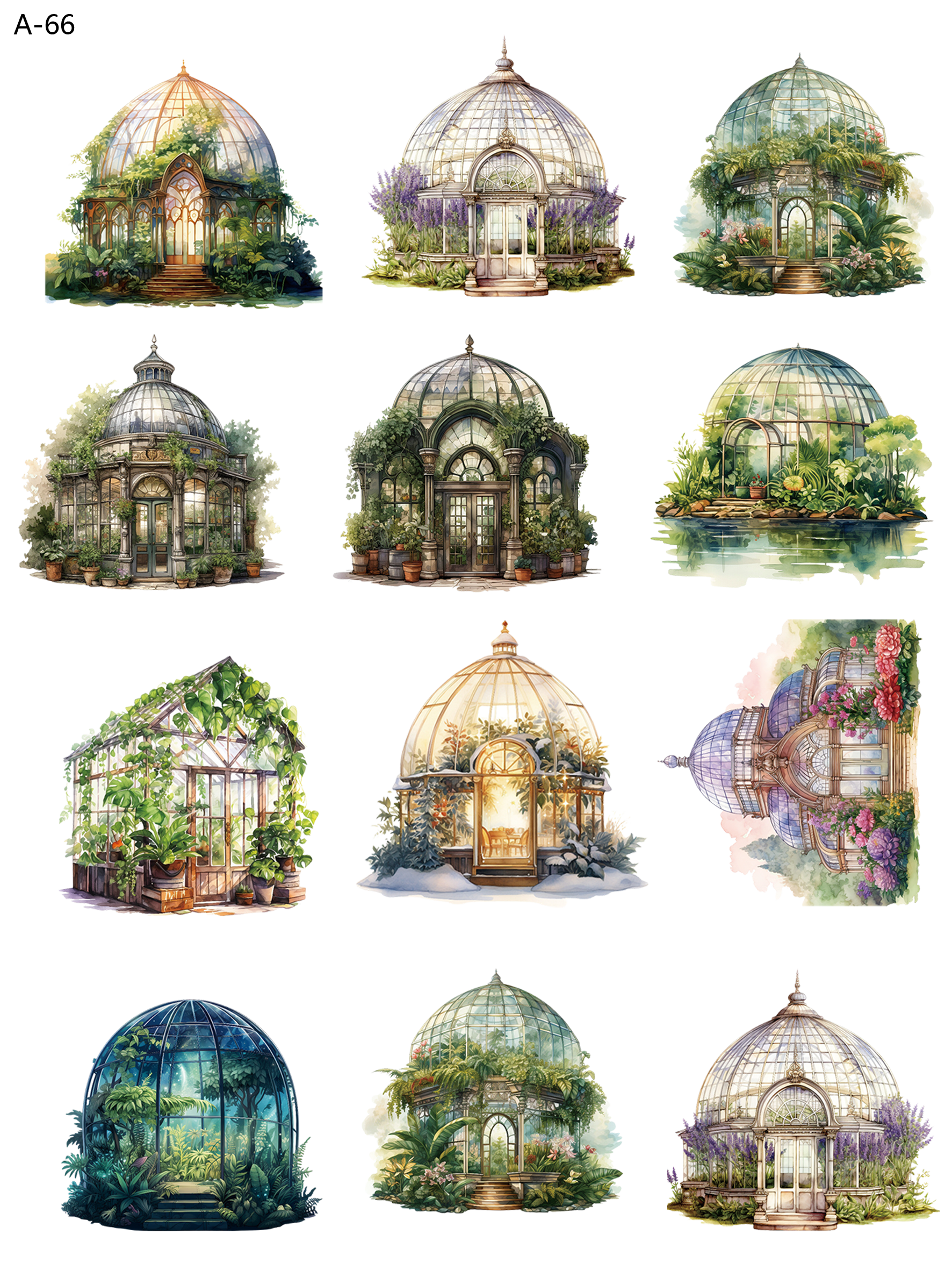 A66 embossed sticker A66 pre-cut embossed sticker (5.91*7.87 inch)