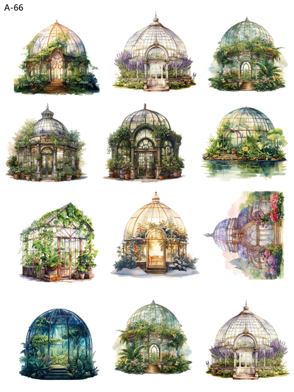 A66 embossed sticker A66 pre-cut embossed sticker (5.91*7.87 inch)