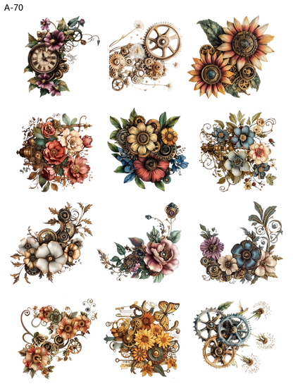 A70 embossed sticker A70 pre-cut embossed sticker (5.91*7.87 inch)