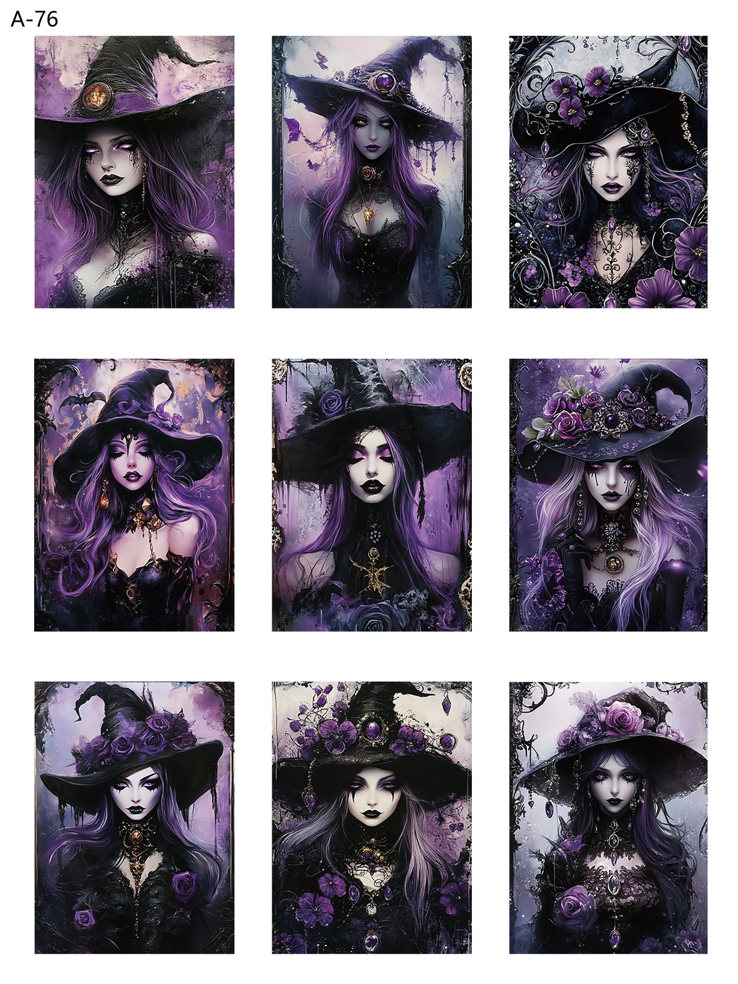 A76 embossed sticker A76 pre-cut embossed sticker (5.91*7.87 inch)