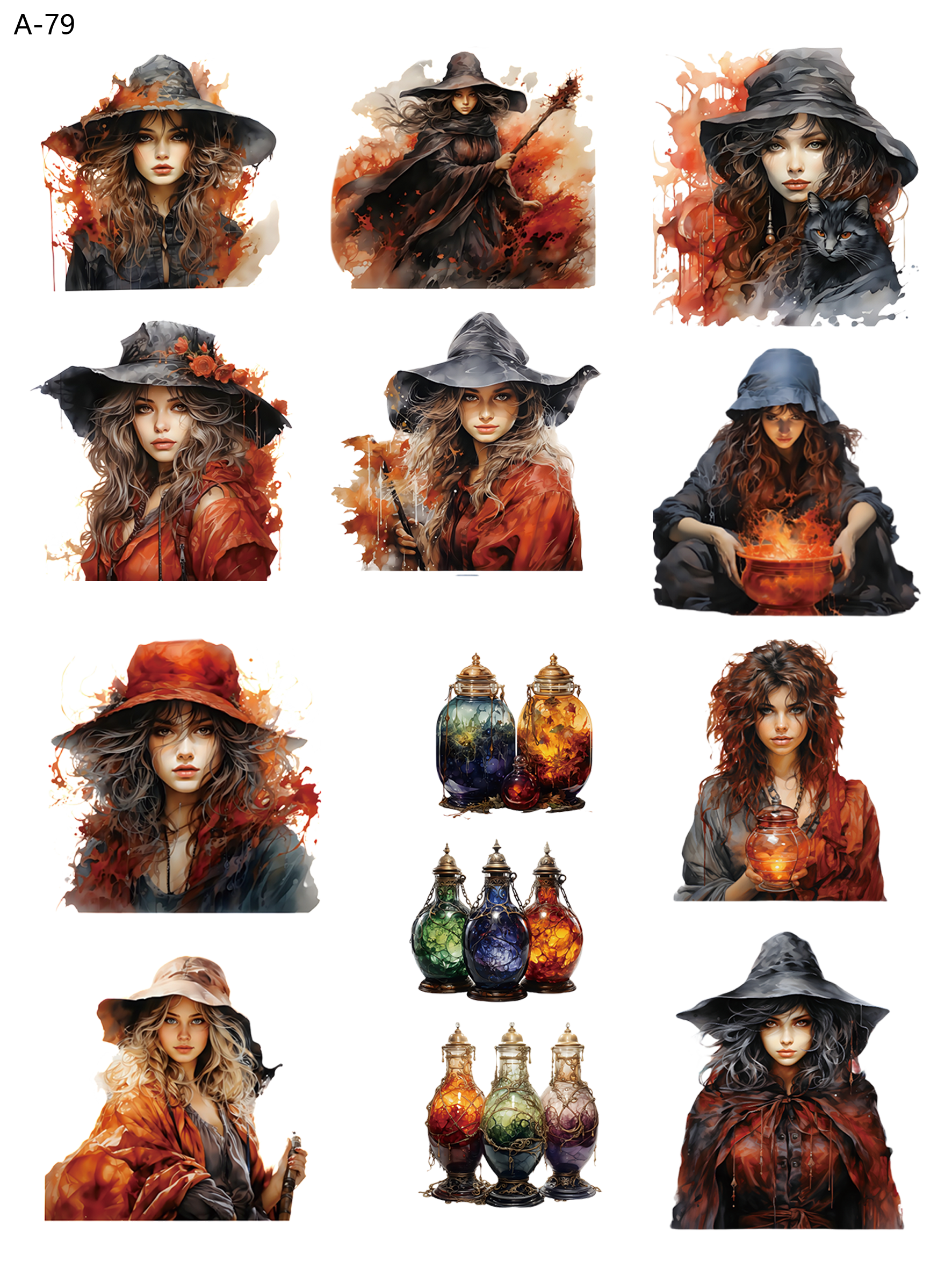 A79 embossed sticker A79 pre-cut embossed sticker (5.91*7.87 inch)