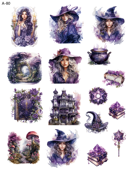 A80 embossed sticker A80 pre-cut embossed sticker (5.91*7.87 inch)