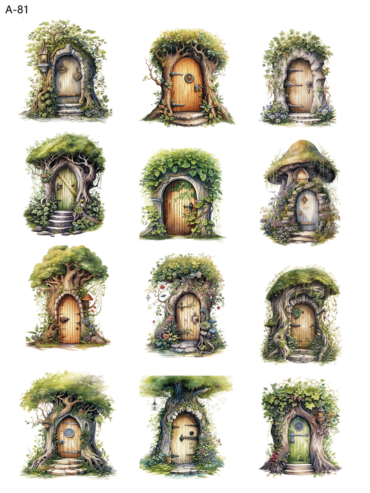 A81 embossed sticker A81 pre-cut embossed sticker (5.91*7.87 inch)