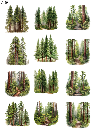 A99 embossed sticker A99 pre-cut embossed sticker (5.91*7.87 inch)