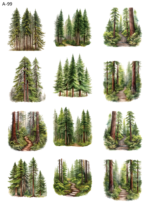 A99 embossed sticker A99 pre-cut embossed sticker (5.91*7.87 inch)