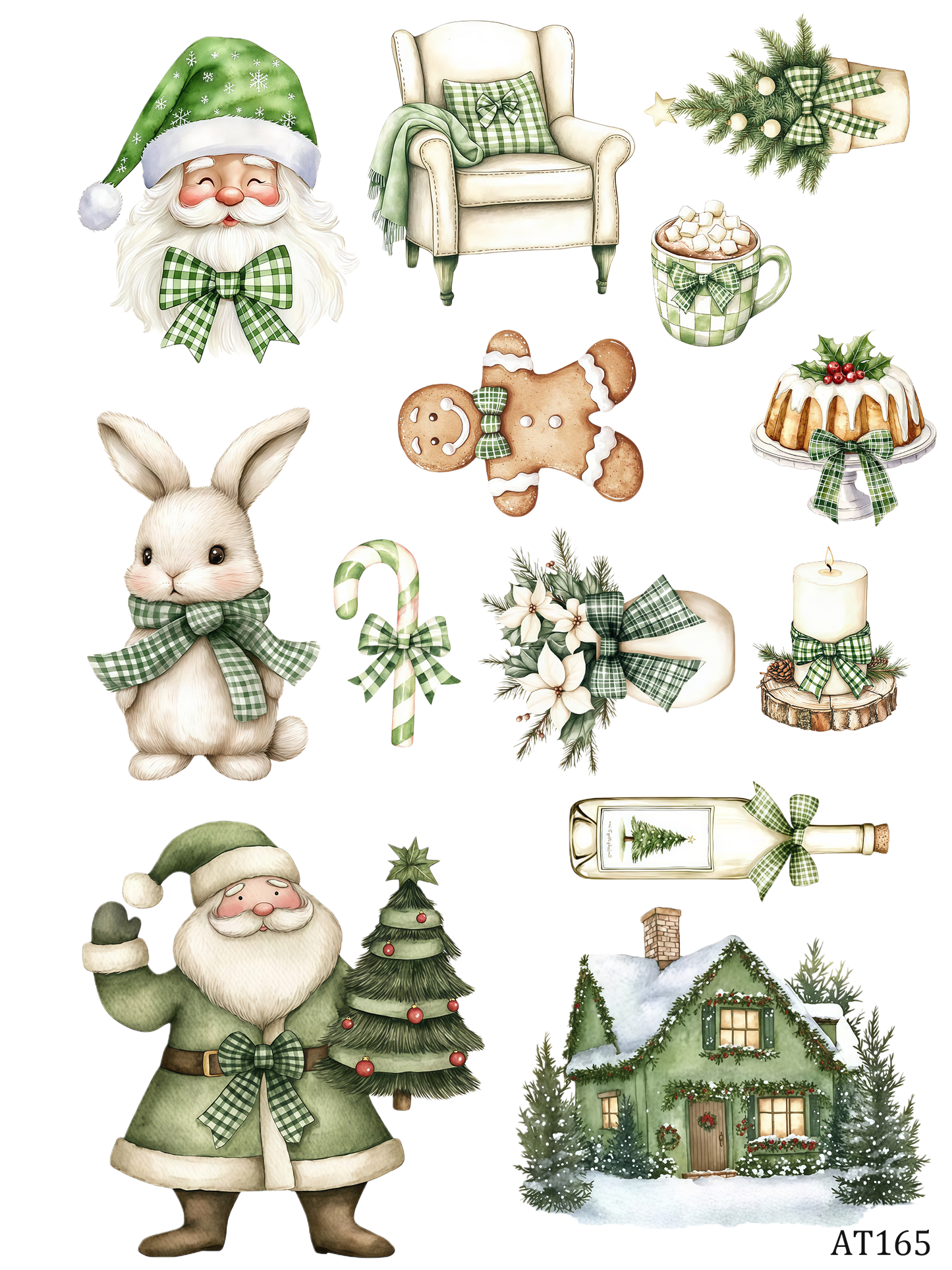 AT160-AT170 embossed sticker AT165