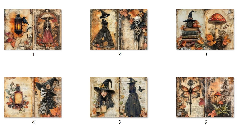 B144-B153 background paper B150 6pcs (A5 size)