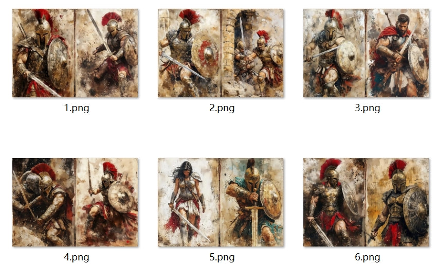 B314-B323 background paper B322 6pcs (A5 size)