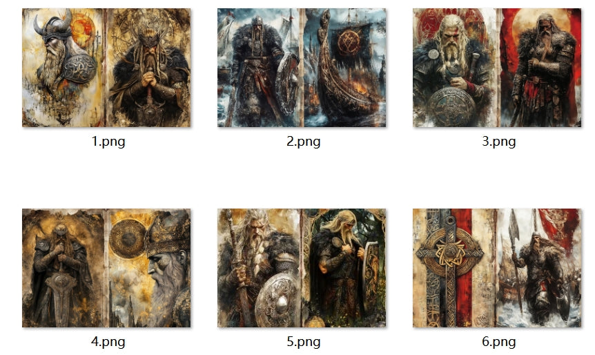 B354-B363 background paper B360 6pcs (A5 size)