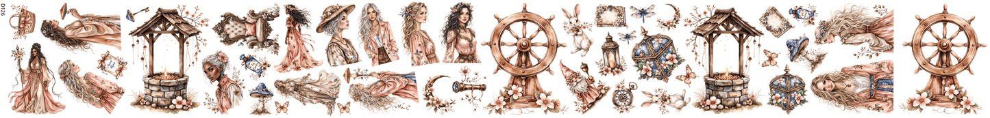 D122-D131pet tape(if need a roll claim 6loop) D126 pet tape 12cm*100cm loop