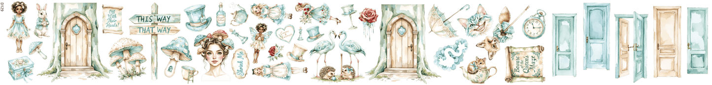 D122-D131pet tape(if need a roll claim 6loop) D129 pet tape 12cm*100cm loop