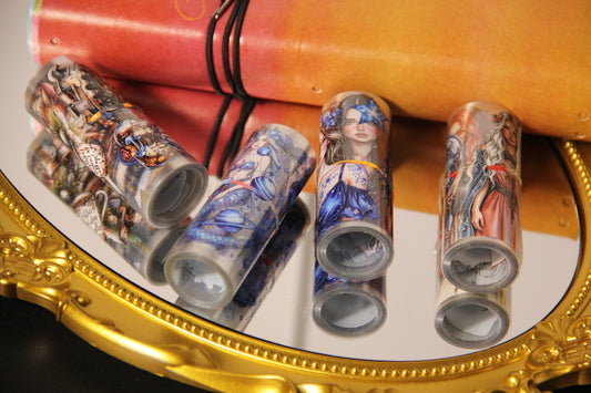 Starwoven Witch Witchcore Celestial Mystical Pet Tape Journal Stickers Craft Supplies Planner Supplies for Creative Projects