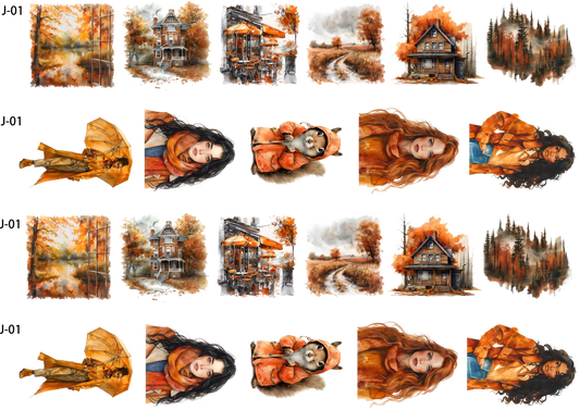 A01 embossed sticker