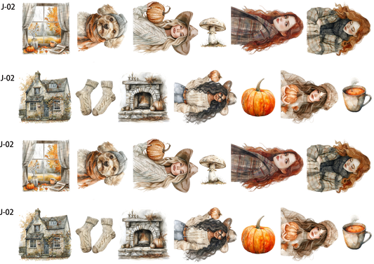 A02 embossed sticker