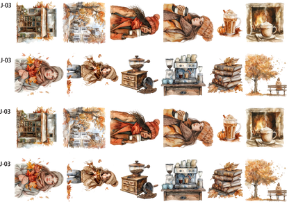 A03 embossed sticker