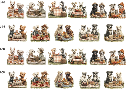 A08 embossed sticker