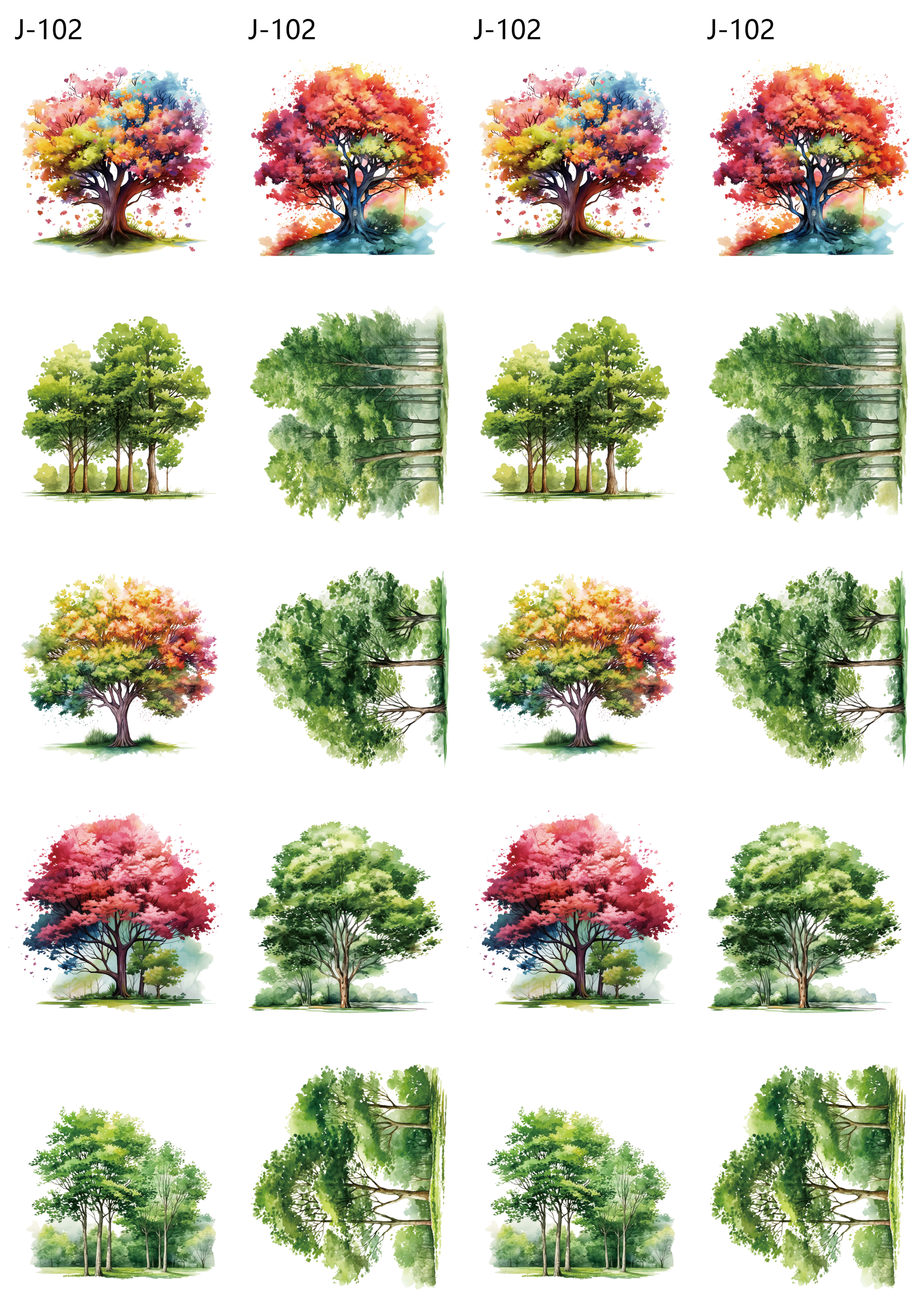 A102 embossed sticker