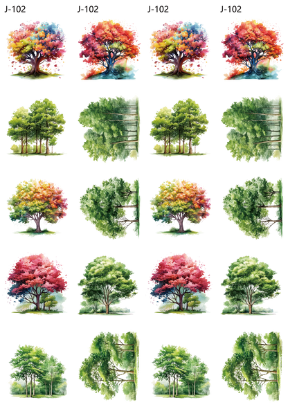 A102 embossed sticker