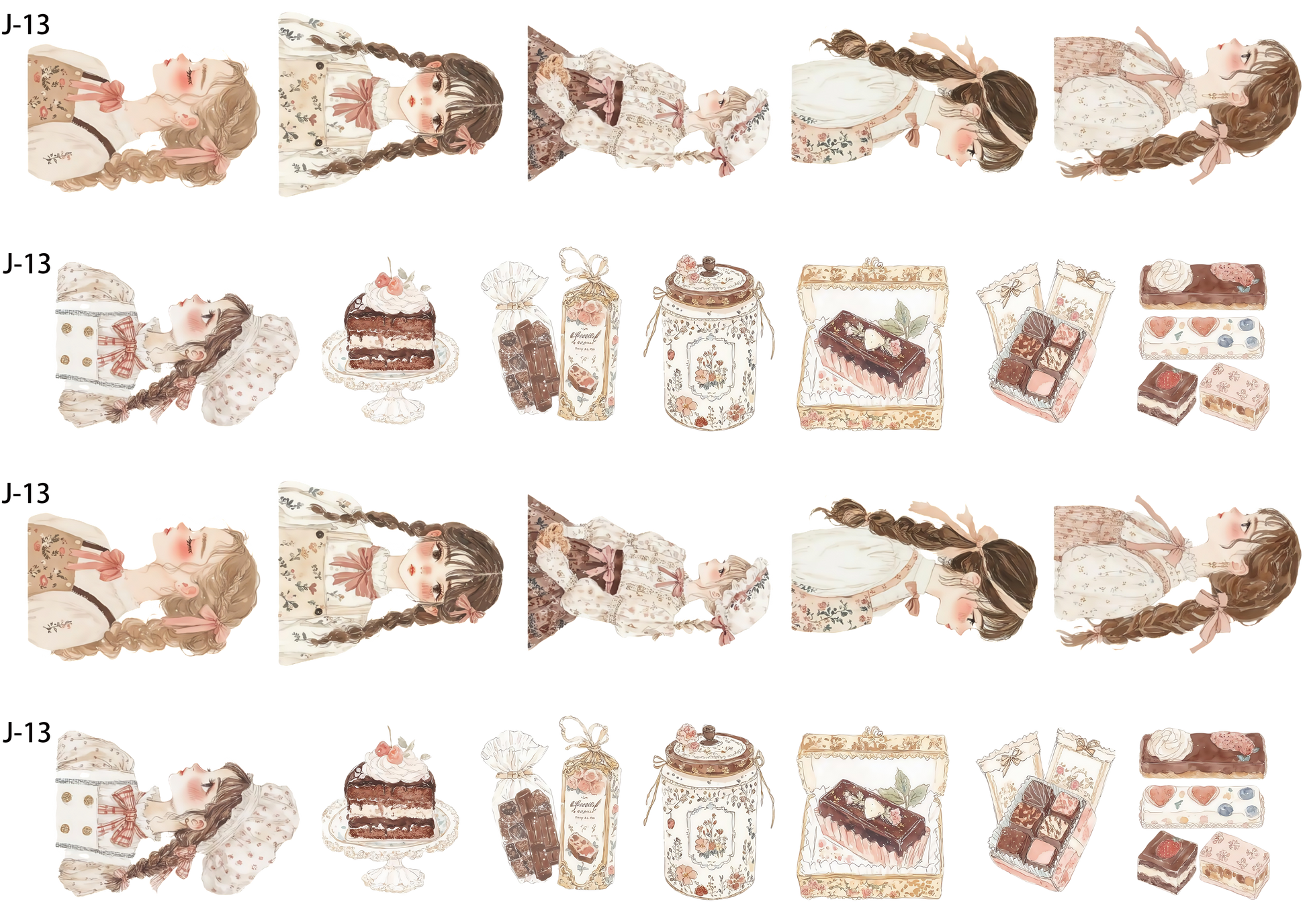 A13 embossed sticker