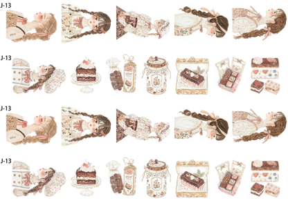 A13 embossed sticker