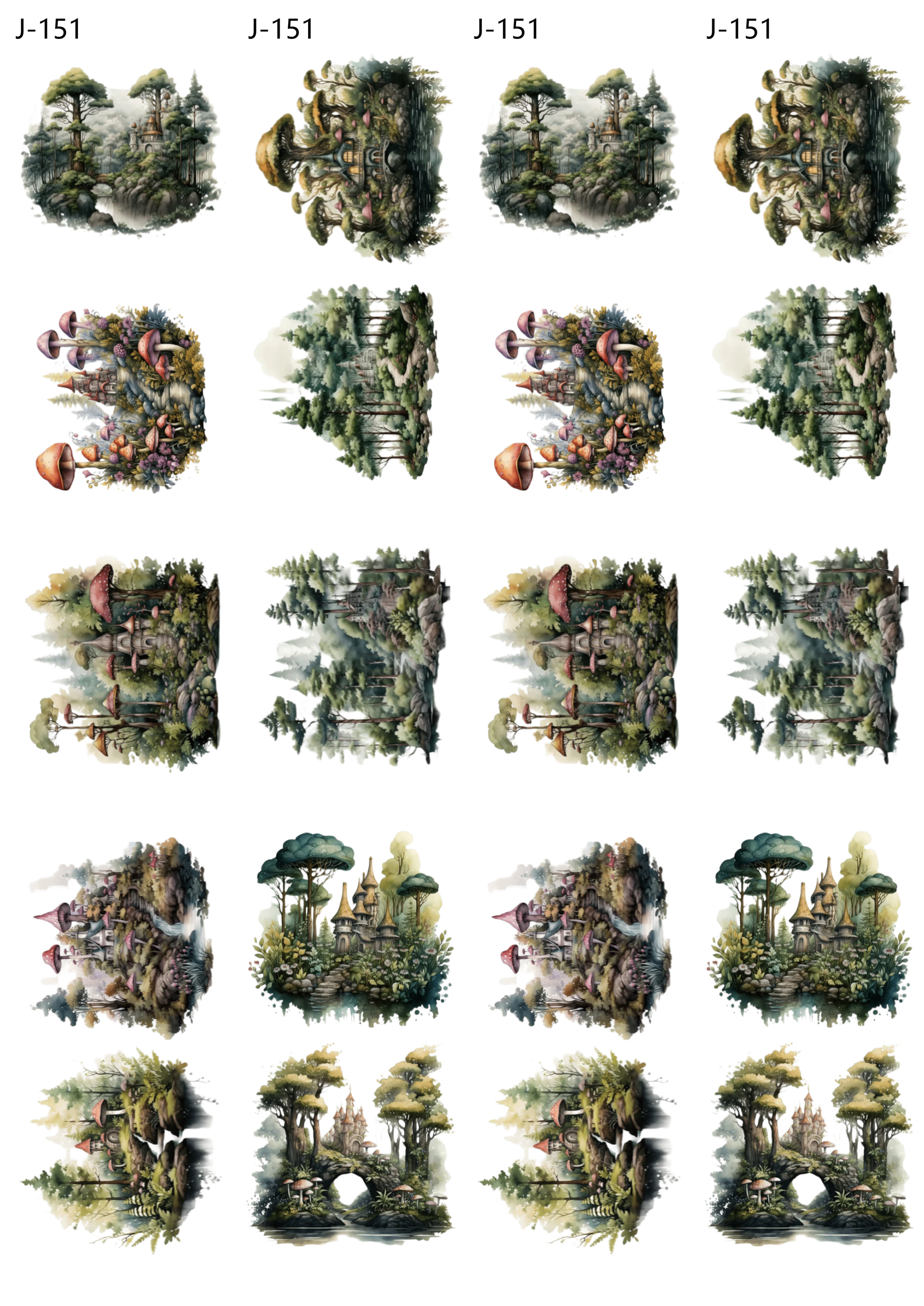 A151 embossed sticker