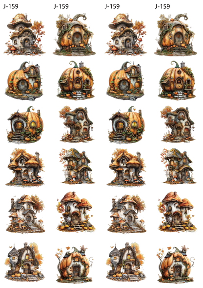 A159 embossed sticker