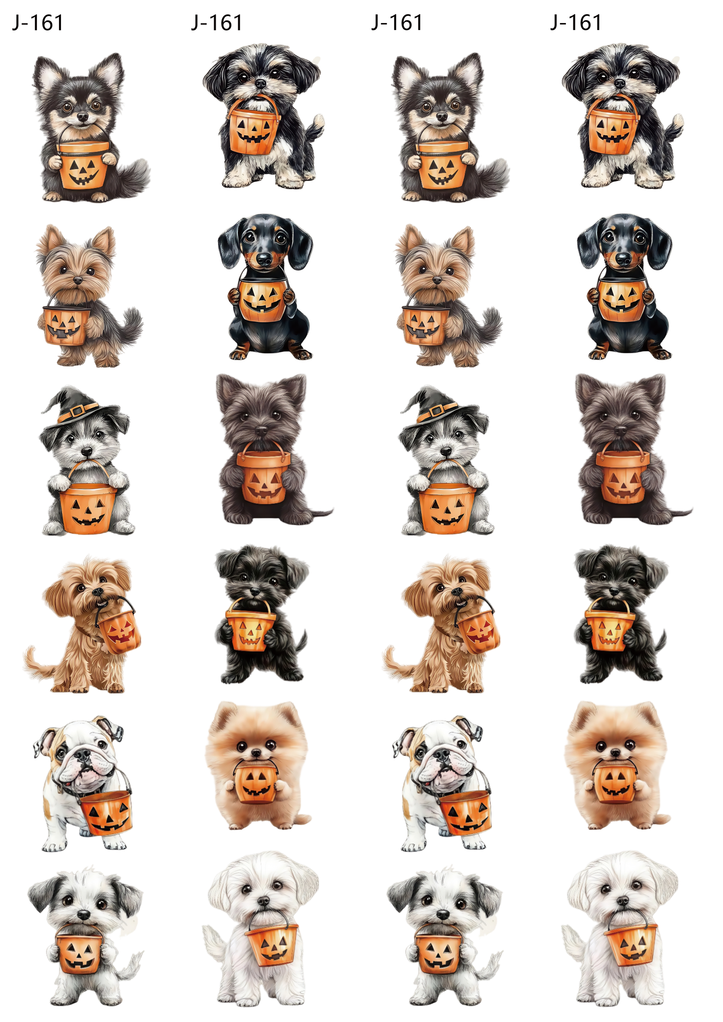 A161 embossed sticker